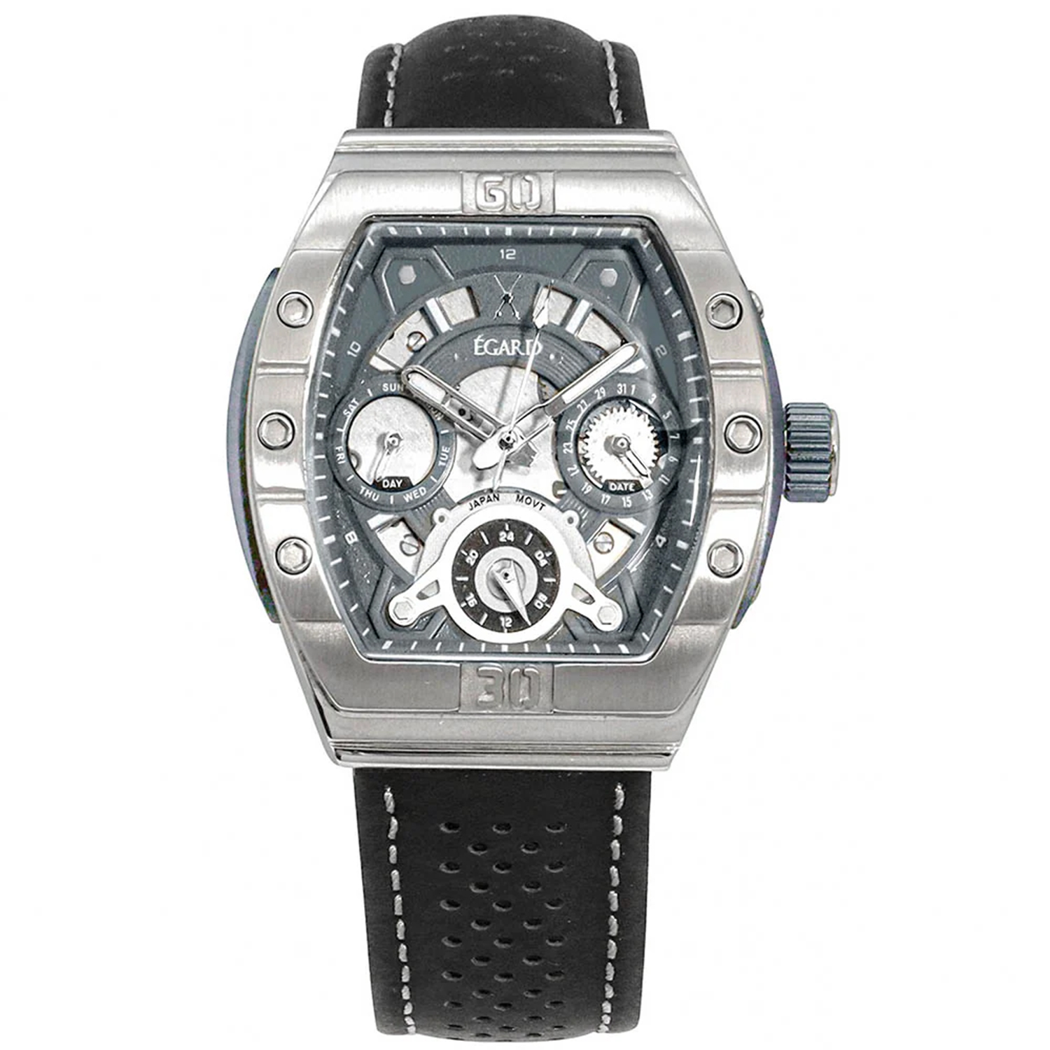 Egard Patiot Classica 33mm Grey Dial Quartz Women's Watch WCH-5076-G0H341
