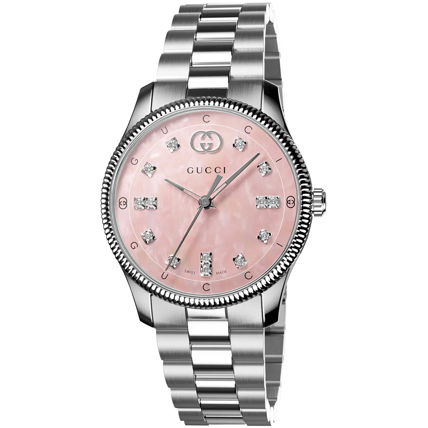 Montre femme Gucci G Timeless cadran rose YA1265062