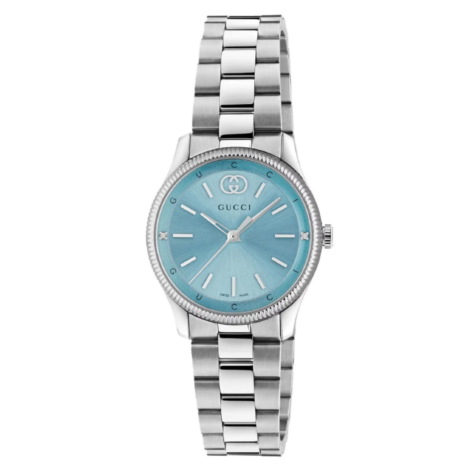 Gucci Classic 29mm Blue Dial Quartz Women's Watch YA1265068